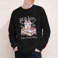 Dear Santa More Book Please Christmas Reading Book Librarian Youth Long Sleeve Tee Dear Santa More Book Please Christmas Reading Book Librarian Youth Long Sleeve Tee