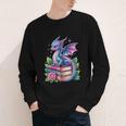 Dragon Book Fantasy Reading Youth Long Sleeve Tee