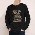 Dragon Fantasy Book Lover Book Nerd Youth Long Sleeve Tee Dragon Fantasy Book Lover Book Nerd Youth Long Sleeve Tee