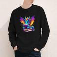 Dragon Reading a Book Bookworm Book Youth Long Sleeve Tee