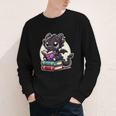 Dragon Reading A Book Cute Bookworm Book Lover Youth Long Sleeve Tee