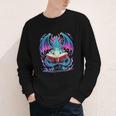 Dragon Reading Book Lover Youth Long Sleeve Tee