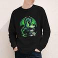 Dragon Reading Books Bookworm Youth Long Sleeve Tee
