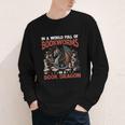 Dragon In A World Full Of Bookworms Be A Book Dragon Youth Long Sleeve Tee