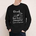 Drink Tea Read Books Dismantle Systems Of Oppression Youth Long Sleeve Tee