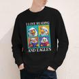 Eagle Love Reading And Eagles Child Book Lover Youth Long Sleeve Tee Eagle Love Reading And Eagles Child Book Lover Youth Long Sleeve Tee