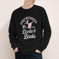 Easily Distracted By Dance And Books Ballet Fun Youth Long Sleeve Tee Easily Distracted By Dance And Books Ballet Fun Youth Long Sleeve Tee