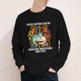 Easily Distracted By Dragons Books Cats Fantasy Book Lover Youth Long Sleeve Tee Easily Distracted By Dragons Books Cats Fantasy Book Lover Youth Long Sleeve Tee
