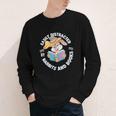 Easily Distracted By Rabbits And Books Reading Youth Long Sleeve Tee