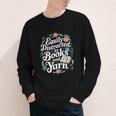 Easily Distracted By Yarn And Books Youth Long Sleeve Tee