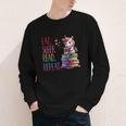 Eat Sleep Read Repeat Unicorn Read Book Reading Lovers Kids Youth Long Sleeve Tee