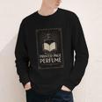 Printed Page Perfume Book Lover Saying Youth Long Sleeve Tee