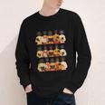 Educated Afro Women Girl Reading Book Future HBCU Grad Youth Long Sleeve Tee