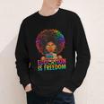 Education Is Freedom Teacher Books History Month Youth Long Sleeve Tee Education Is Freedom Teacher Books History Month Youth Long Sleeve Tee