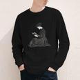 Emily Dickinson Reading A Book Youth Long Sleeve Tee