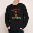 Emotionally Recovering From A Book Frog Youth Long Sleeve Tee Emotionally Recovering From A Book Frog Youth Long Sleeve Tee