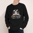 Every Bunny Loves To Read Book Lover Bookworm Rabbit Easter Youth Long Sleeve Tee