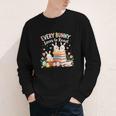 Every Bunny Loves To Read Book Lover Easter Day Apparel Youth Long Sleeve Tee
