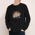 Explosions Are My Art Comic Book Boom Youth Long Sleeve Tee