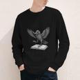 F-Caw-F Crow Book Lovers Vintage Bookish Bird Youth Long Sleeve Tee F-Caw-F Crow Book Lovers Vintage Bookish Bird Youth Long Sleeve Tee