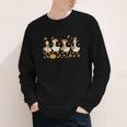 Fall Goose Reading Book Teacher Autumn Pumpkin Cozy Season Youth Long Sleeve Tee Fall Goose Reading Book Teacher Autumn Pumpkin Cozy Season Youth Long Sleeve Tee