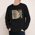 Feminist Ruth Bader Ginsburg RBG Quote Girl With Book Women Youth Long Sleeve Tee