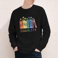 Floral Book Equality Human Rights Social Justice Peace Love Youth Long Sleeve Tee Floral Book Equality Human Rights Social Justice Peace Love Youth Long Sleeve Tee