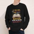 I Was Forced To Put My Book Down And Rejoin Society Book Youth Long Sleeve Tee
