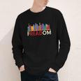 Freadom Anti-Banned Books – Read Banned Books Library Youth Long Sleeve Tee Freadom Anti-Banned Books – Read Banned Books Library Youth Long Sleeve Tee