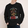 Freadom Tree Read Reading Librarian Book Across America Youth Long Sleeve Tee