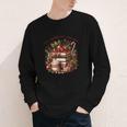 Fully Booked For Christmas Cozy Holiday Books Winter Reading Youth Long Sleeve Tee