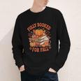 Fully Booked For Fall Books Pumpkin Autumn Thanksgiving Youth Long Sleeve Tee Fully Booked For Fall Books Pumpkin Autumn Thanksgiving Youth Long Sleeve Tee