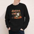 Ghost Library Reading Books Halloween Men Women Kids Youth Long Sleeve Tee Ghost Library Reading Books Halloween Men Women Kids Youth Long Sleeve Tee