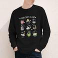God Says I Am Cat Book Lover Christian Cute Jesus Girls Kids Youth Long Sleeve Tee God Says I Am Cat Book Lover Christian Cute Jesus Girls Kids Youth Long Sleeve Tee
