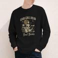 Good Girls Read Bad Books Vintage Skeleton Reader Youth Long Sleeve Tee Good Girls Read Bad Books Vintage Skeleton Reader Youth Long Sleeve Tee