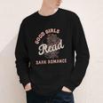 Good Girls Read Dark Romance Shirt Women Spicy Book Lovers Youth Long Sleeve Tee