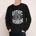 Gothic Classic Horror Thriller Book Movie Film Halloween Youth Long Sleeve Tee