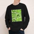 Green Comic Book Green Graphic Youth Long Sleeve Tee