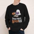 Halloween Teacher Women Cute Reading Ghost Read More Books Youth Long Sleeve Tee Halloween Teacher Women Cute Reading Ghost Read More Books Youth Long Sleeve Tee
