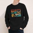 What Happens In Book Club Stays In Book Club Retro Youth Long Sleeve Tee What Happens In Book Club Stays In Book Club Retro Youth Long Sleeve Tee