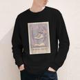 Hockey Romance Tarot Card Books Reader Cozy Reading Youth Long Sleeve Tee