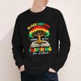 Honoring Past Inspiring Future History Month Book Tree Youth Long Sleeve Tee