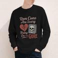 Horror Book Club Creepy Reader Gothic Fiction Thriller Fan Youth Long Sleeve Tee