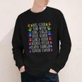 Hug Giver Book Reader Diaper Changer Daycare Teacher Youth Long Sleeve Tee