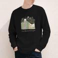 I'm Booked Tonight Cozy Floral Book Lover Graphic Youth Long Sleeve Tee