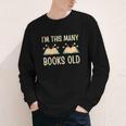 I'm This Many Books Old Read Book 2nd Birthday 2 Years Old Youth Long Sleeve Tee I'm This Many Books Old Read Book 2nd Birthday 2 Years Old Youth Long Sleeve Tee