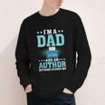 I'm A Dad And An Author Book Writer Father Youth Long Sleeve Tee