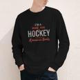 I'm a Huge Fan Of Hockey Players In Romance Books Youth Long Sleeve Tee I'm a Huge Fan Of Hockey Players In Romance Books Youth Long Sleeve Tee