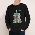 I'm Ok Books Reading Books Lover National Book Day Youth Long Sleeve Tee
