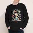It's a Good Day To Read a Book Cute Giraffe Youth Long Sleeve Tee It's a Good Day To Read a Book Cute Giraffe Youth Long Sleeve Tee